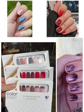 HTF RARE Color Street GOING BANDANNAS, GOOD GIRLS GONE PLAID, PICK YOUR POISON